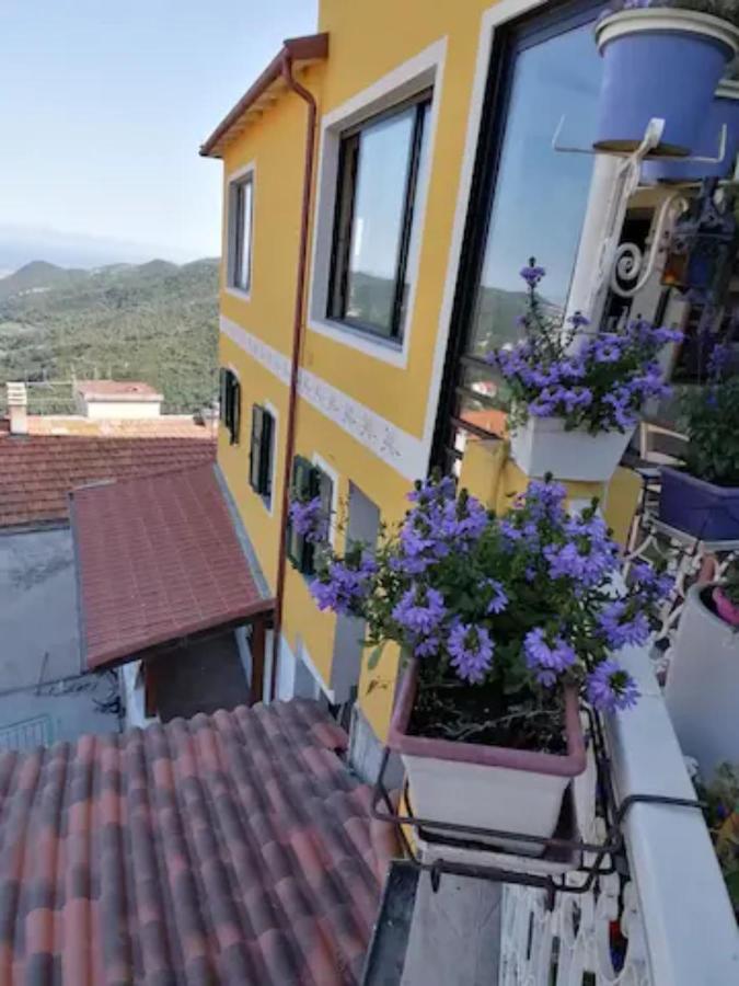 Casa Indipendente Su Due Livelli In Liguria-Vista Mare 6-7 Posti Apartment Magliolo Exterior foto