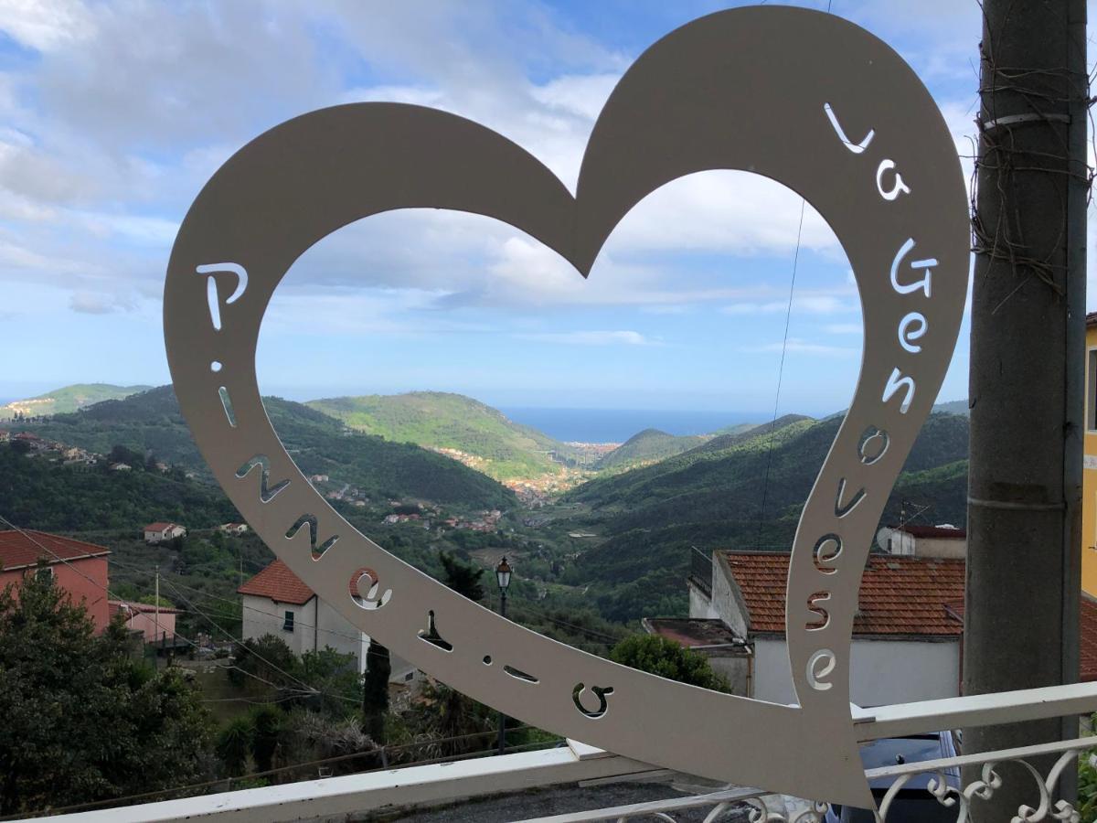 Casa Indipendente Su Due Livelli In Liguria-Vista Mare 6-7 Posti Apartment Magliolo Exterior foto