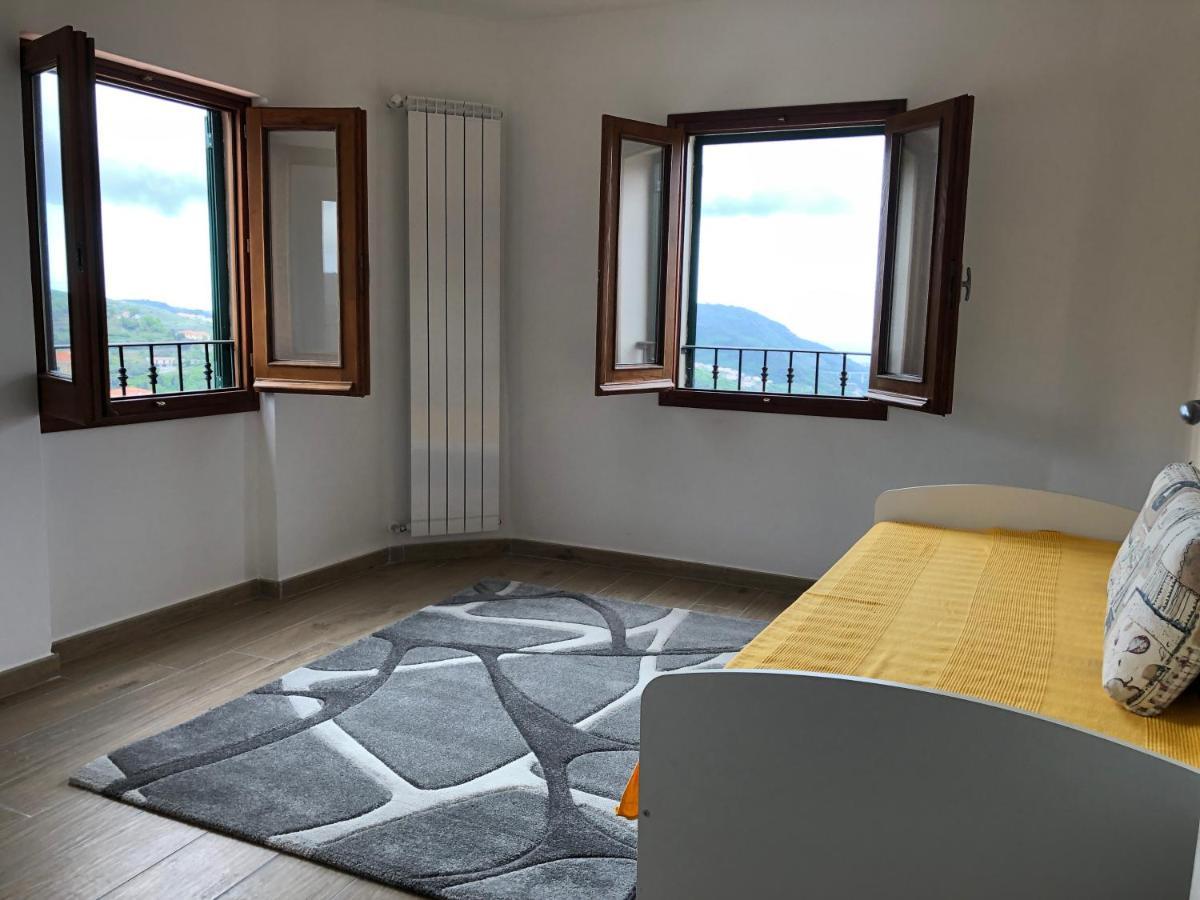 Casa Indipendente Su Due Livelli In Liguria-Vista Mare 6-7 Posti Apartment Magliolo Exterior foto